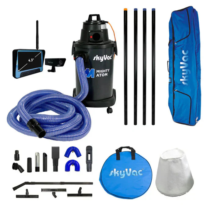 Discover the SkyVac Mighty Atom: The Ultimate Solution for Effortless Gutter Cleaning!