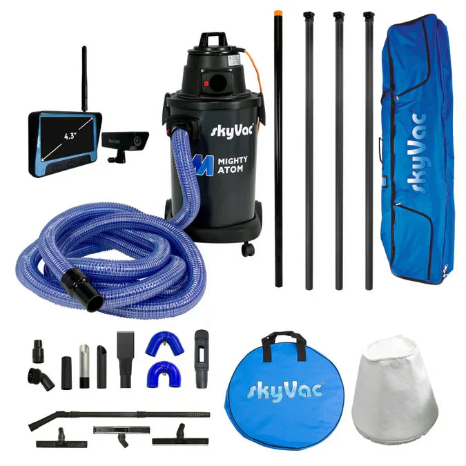 ECA Cleaning’s Best Gutter Vacuum Package: The SkyVac Mighty Atom