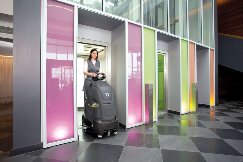 Step On Scrubber Dryers