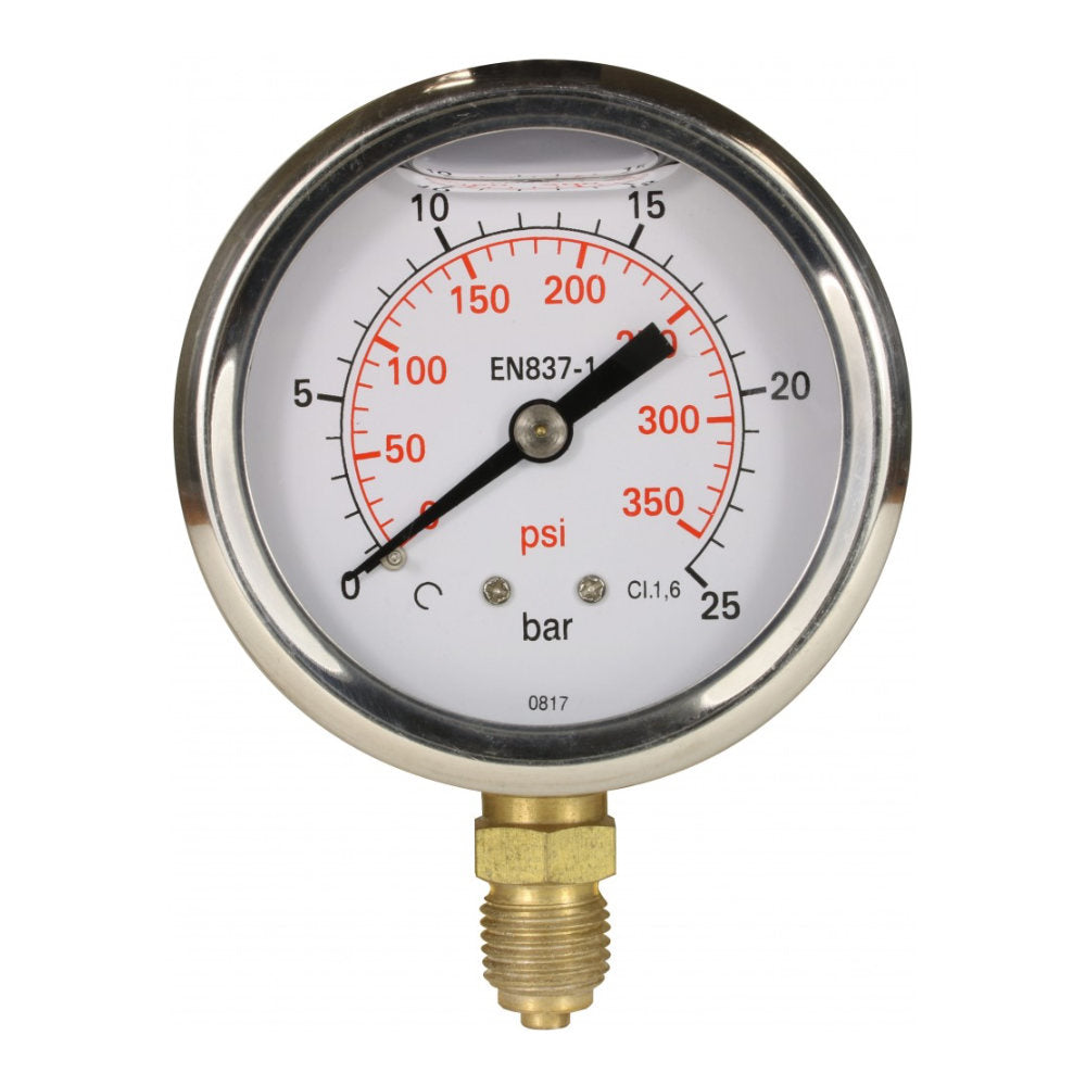 Pressure Gauge | 1/4" Male Post Mount