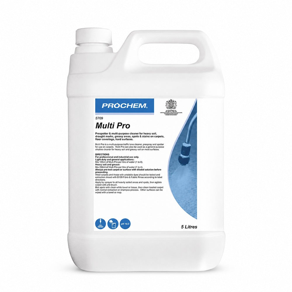 Prochem Multi Pro 5L carpet pre-spray and traffic lane cleaner

