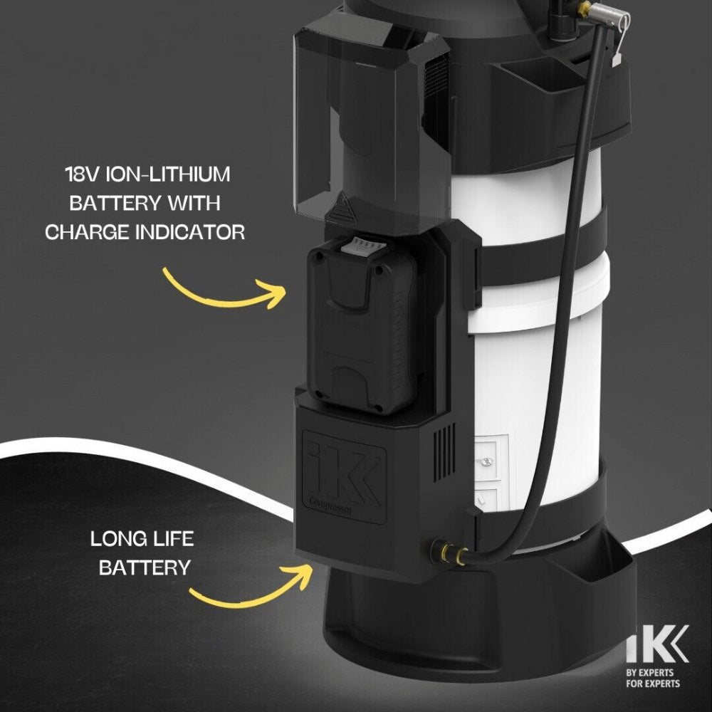 IK Battery Compressor with Pro 12 Sprayer