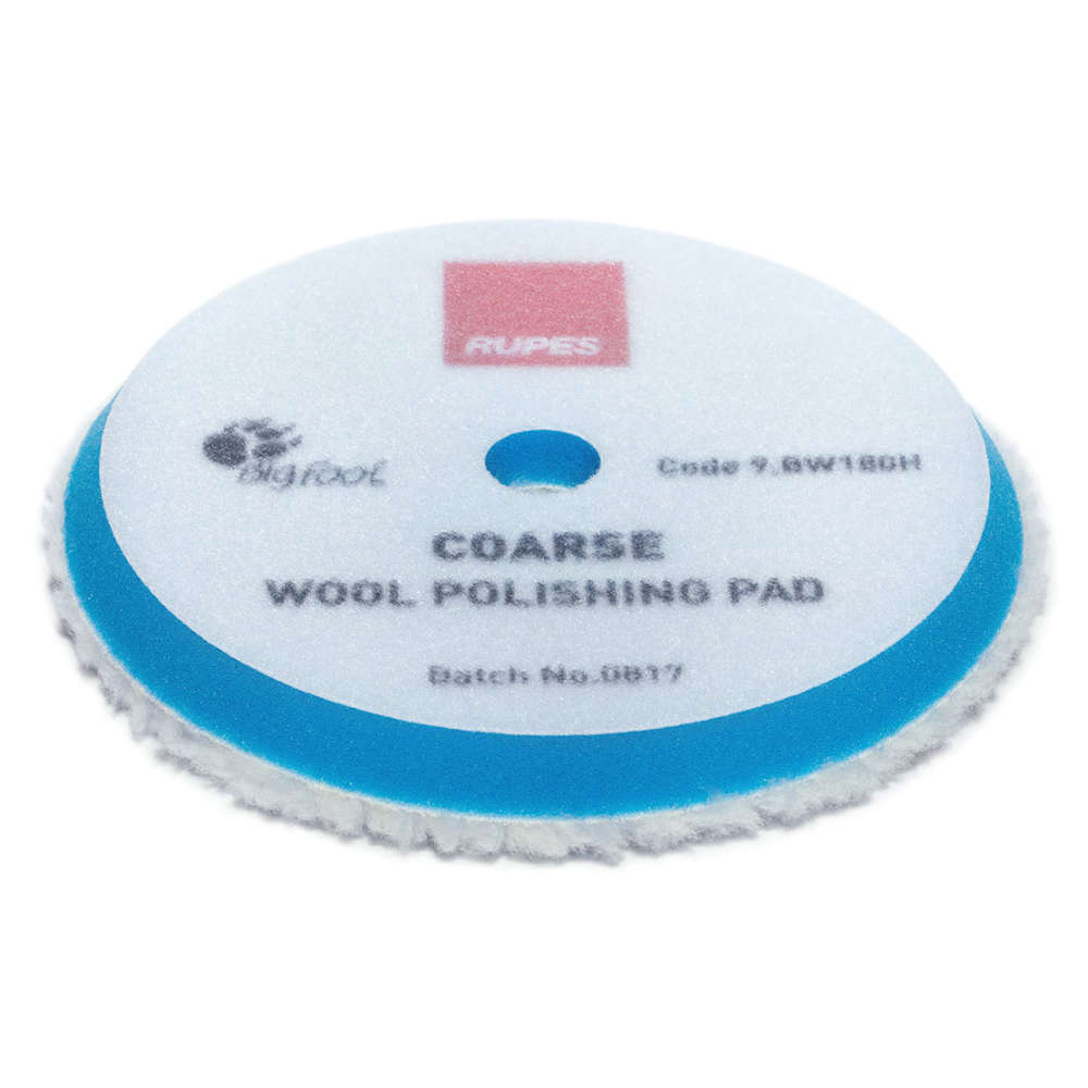 Rupes | Coarse Wool Polishing Pad | Blue