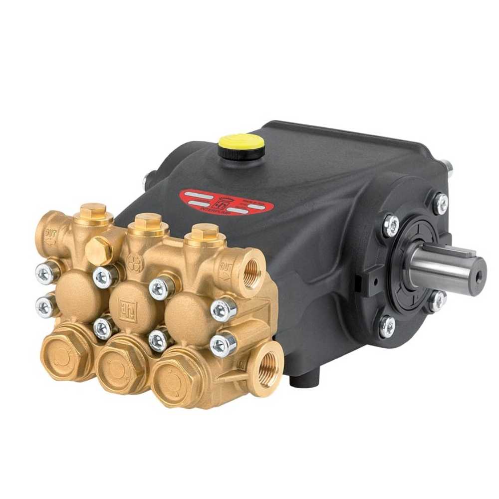Interpump High Pressure Pump | E3B1515 | Solid Shaft