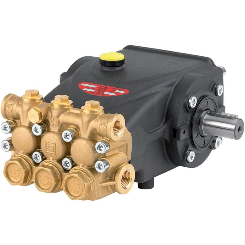 Interpump High Pressure Pump | E3B1911M | Solid Shaft