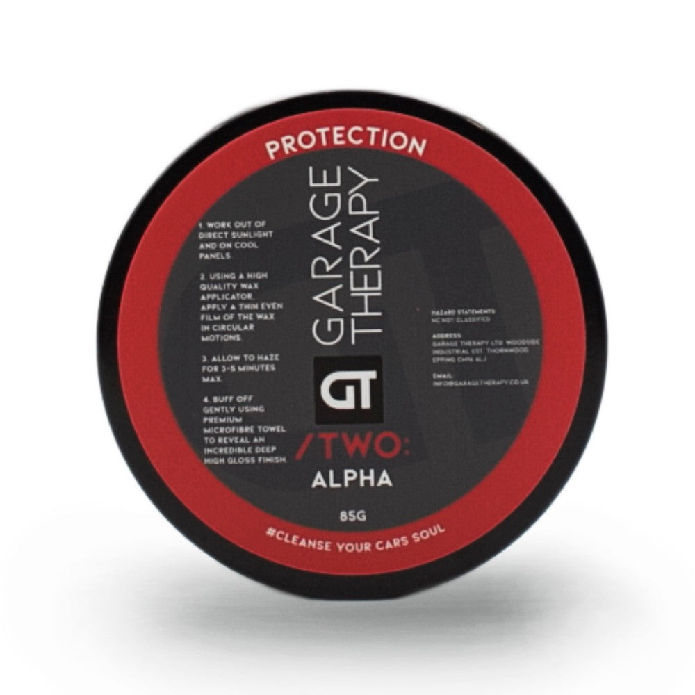 GARAGE THERAPY | Alpha Wax – ECA Cleaning Ltd