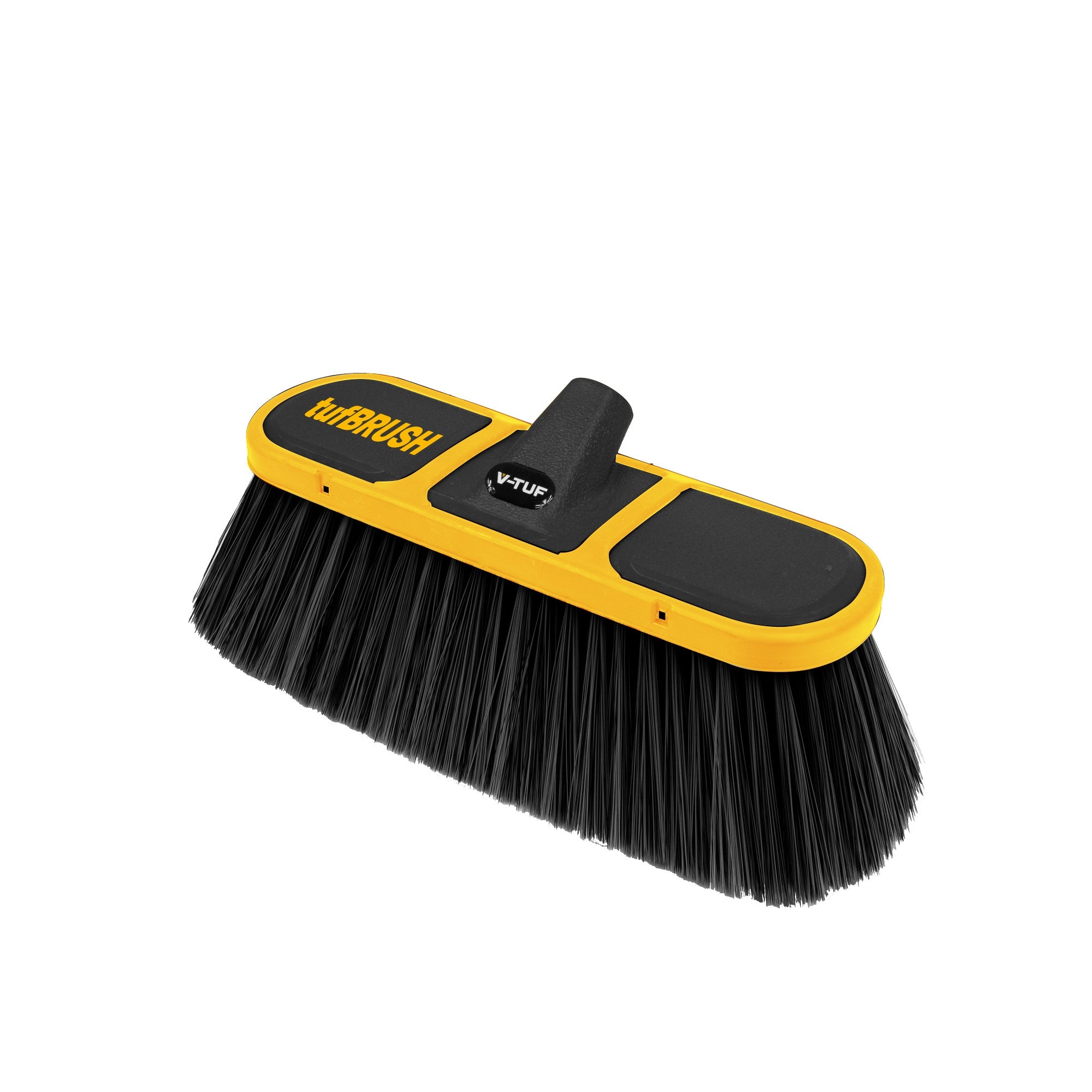 V-TUF | Soft Bristle Car Wash Brush With Rubber Edging | 260 MM | 1/4" Female Inlet | H2.021