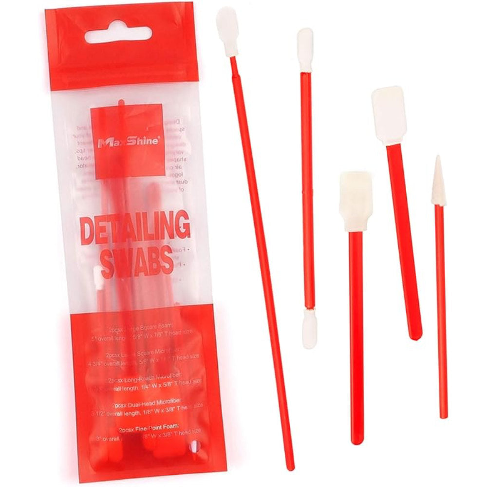MaxShine | Detailing Swab Kit | 10 Pack