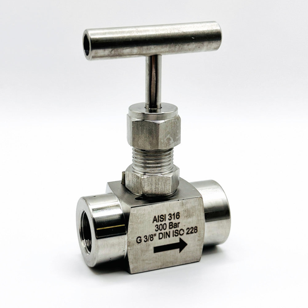 High Pressure Needle Valve | Stainless Steel | 3/8" Female