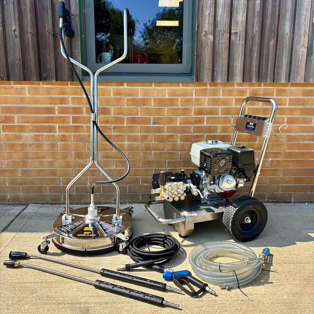 Premium Honda Power Washer Bundle With Whirlaway and exterior cleaning accessories | ECA Cleaning Ltd