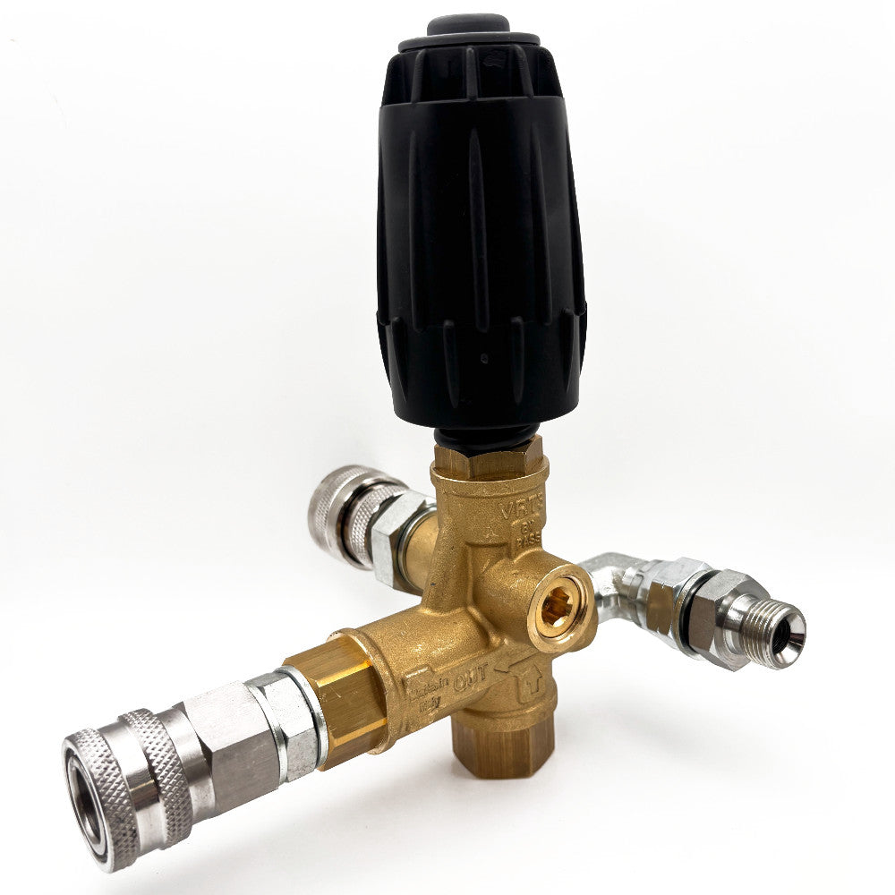 Return To Tank Unloader | VRT3 | Black | 3/8" Male Inlet | MIDI Outlet