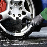 AMTECH | Large Black Wheel Brush | 445 MM