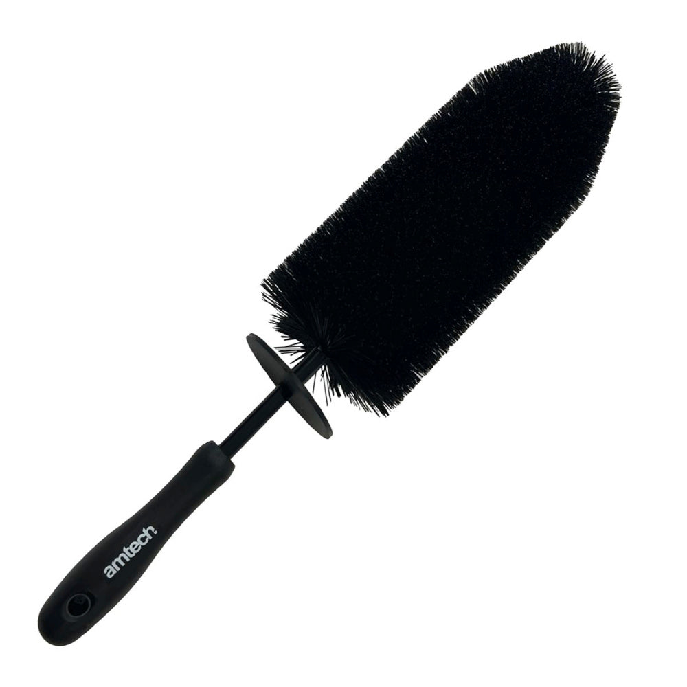 AMTECH | Large Black Wheel Brush | 445 MM