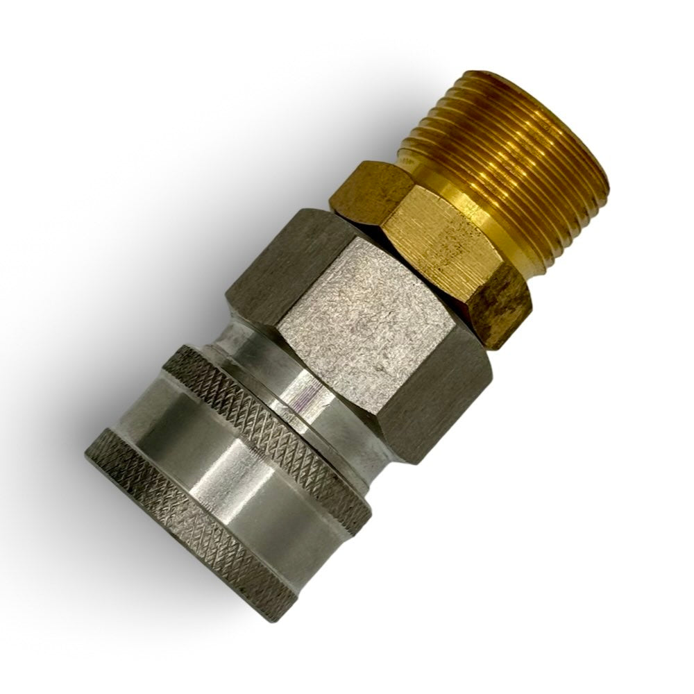 High Pressure Quick Release Connector | MIDI x M22 Male
