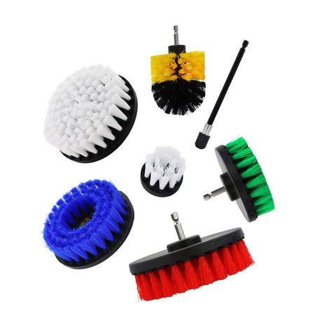 AUTOBRITE DIRECT | AUTOBRITE DIRECT | All Purpose Drill Brush Kit | 6 PCS | ADBDBK764 | ECA Cleaning Ltd