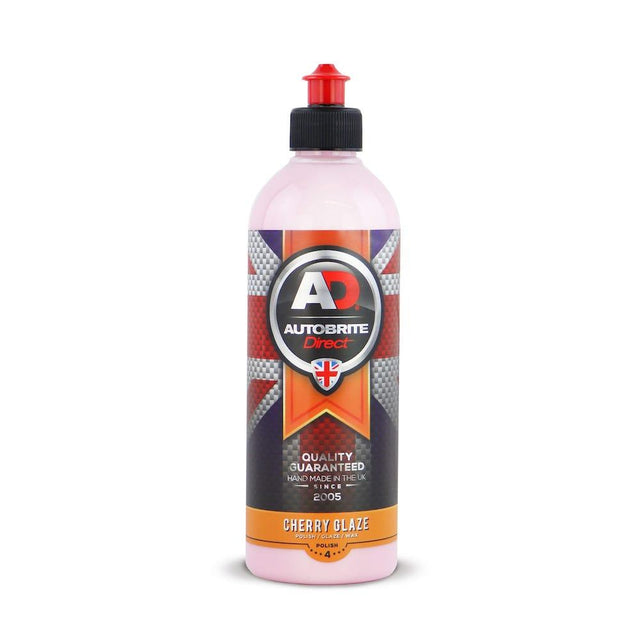 AUTOBRITE DIRECT | AUTOBRITE DIRECT | Cherry Glaze | All-In-One Paint Polish, Protectant, Glaze & Wax | ADCHER500M084 | ECA Cleaning Ltd