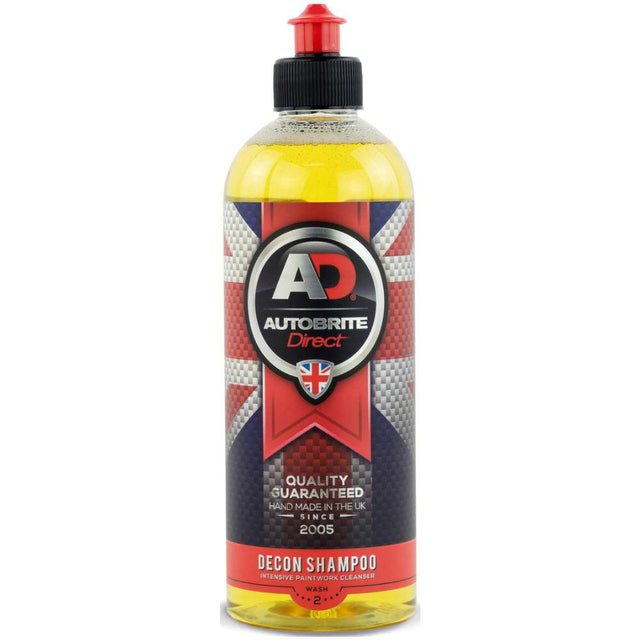 AUTOBRITE DIRECT | AUTOBRITE DIRECT | Decon Shampoo | Intensive Cleansing Shampoo | 500 ML | ADDCS500188 | ECA Cleaning Ltd