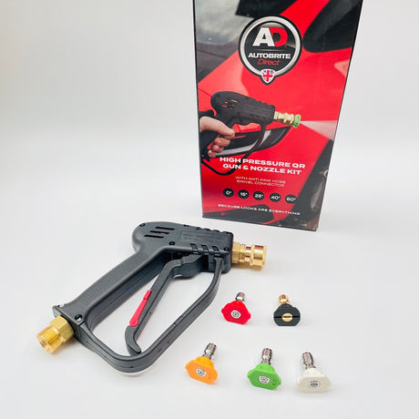 AUTOBRITE DIRECT | AUTOBRITE DIRECT | High Pressure Gun & Rinse Nozzle Kit | ADHPWGNK186 | ECA Cleaning Ltd