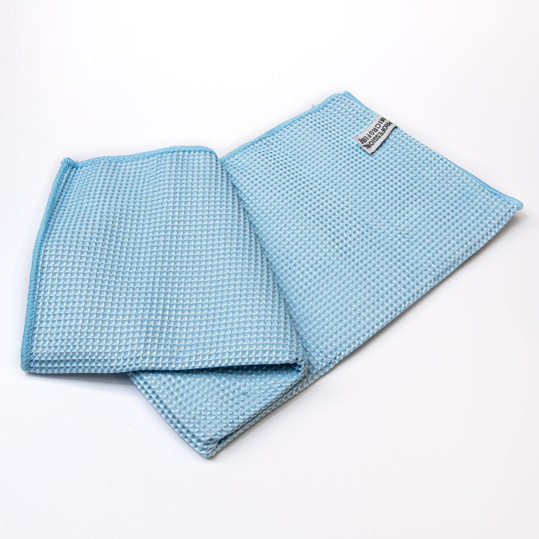 ECA Car Care | Waffle Quick-Dry Microfibre Towel | 80 CM x 60 CM | WAFFDT | ECA Cleaning Ltd