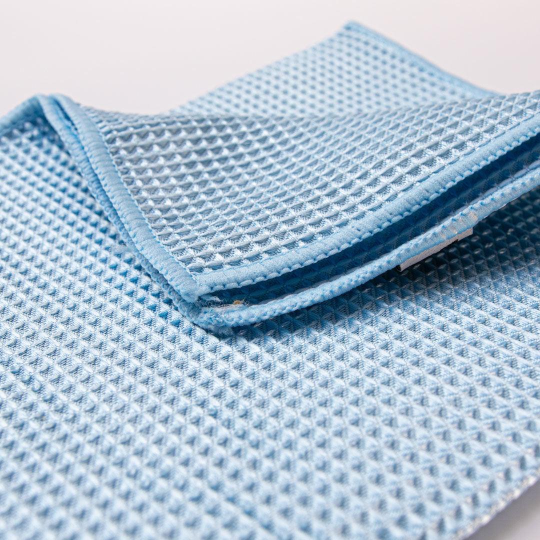 ECA Car Care | Waffle Quick-Dry Microfibre Towel | 80 CM x 60 CM | WAFFDT | ECA Cleaning Ltd