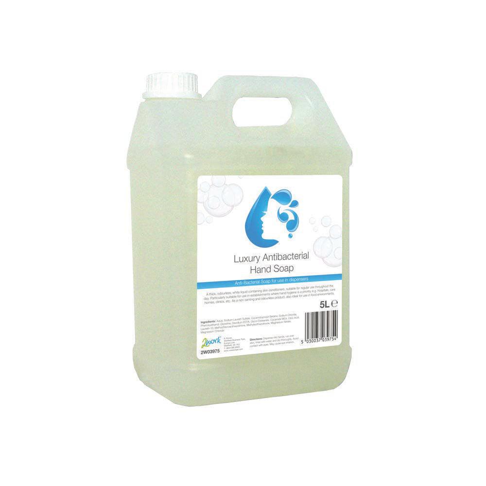 ECA Cleaning Ltd | Anti Bacterial Soap | 5 Litres | ANTISOAP/5 | ECA Cleaning Ltd
