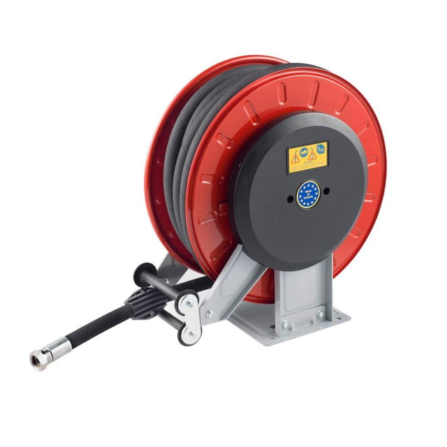 ECA Cleaning Ltd | Auto Retract High Pressure Hose Reel | 25 Meter Capacity | 21-161 | ECA Cleaning Ltd