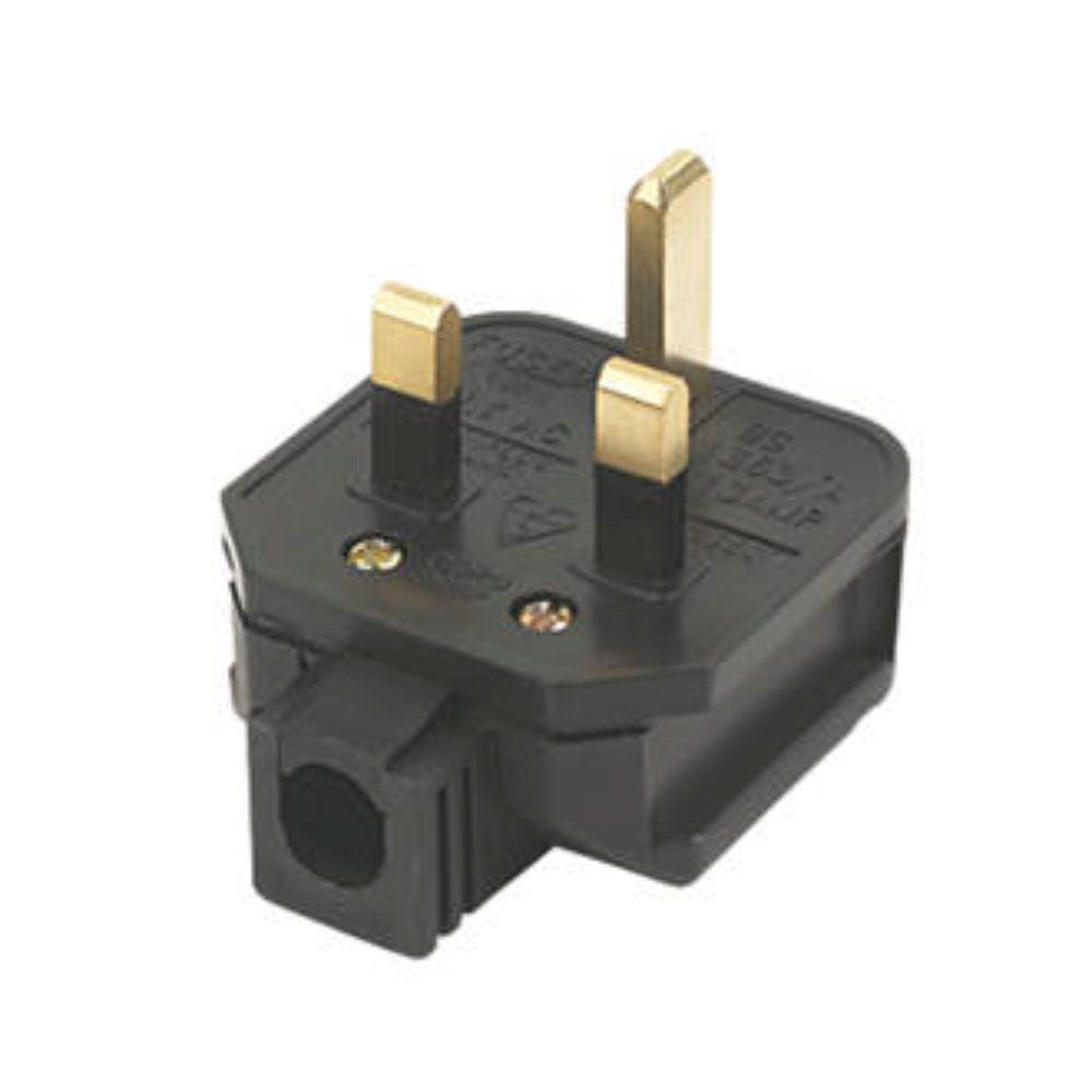 ECA Cleaning Ltd | Black Tough Plug | 13 Amp | 68744 | ECA Cleaning Ltd