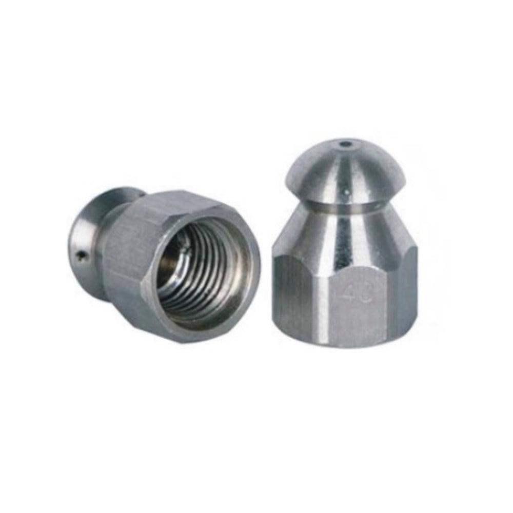 ECA Cleaning Ltd | Drain Cleaning Nozzle | 1/4" Female | 22-012-030 | ECA Cleaning Ltd