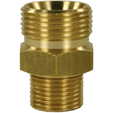 ECA Cleaning Ltd | High Pressure Adaptor | Brass | Male to Male | Various Sizes | 57120 | ECA Cleaning Ltd
