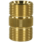 ECA Cleaning Ltd | High Pressure Adaptor | Brass | Male to Male | Various Sizes | 57130 | ECA Cleaning Ltd