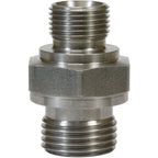 ECA Cleaning Ltd | High Pressure Adaptor | Stainless Steel | Male to Male | Various Sizes | 57049 | ECA Cleaning Ltd