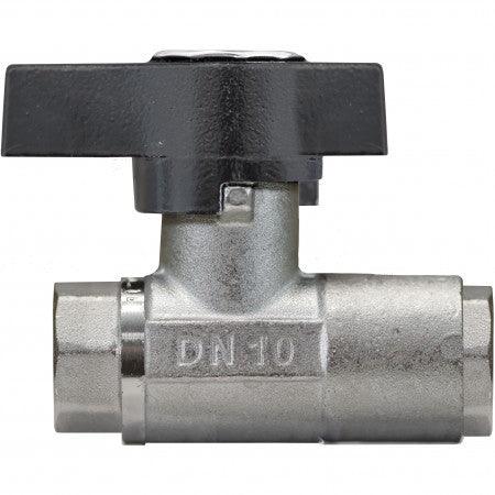 ECA Cleaning Ltd | High Pressure Ball Valve | Zinc Plated | 3/8" Female x 3/8" Female | 70538382 | ECA Cleaning Ltd