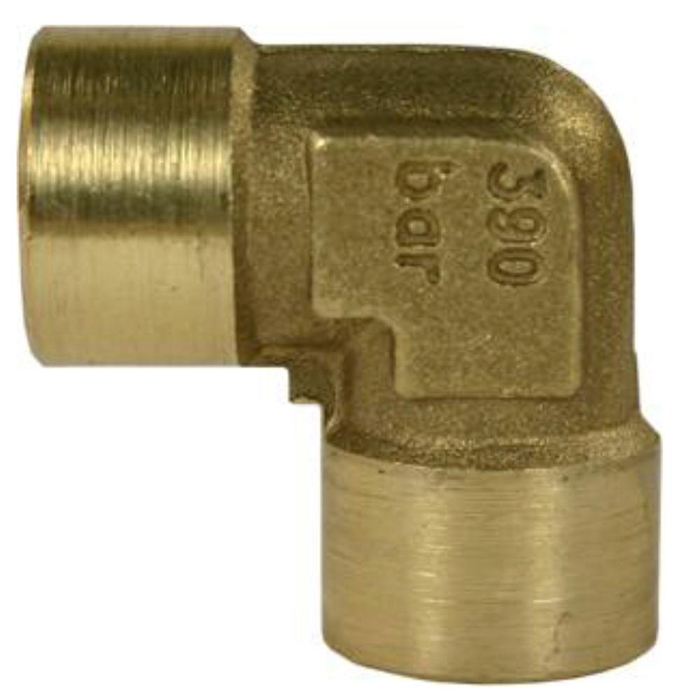 ECA Cleaning Ltd | High Pressure Elbow | Brass | 3/8" Female x 3/8" Female | 57730 | ECA Cleaning Ltd