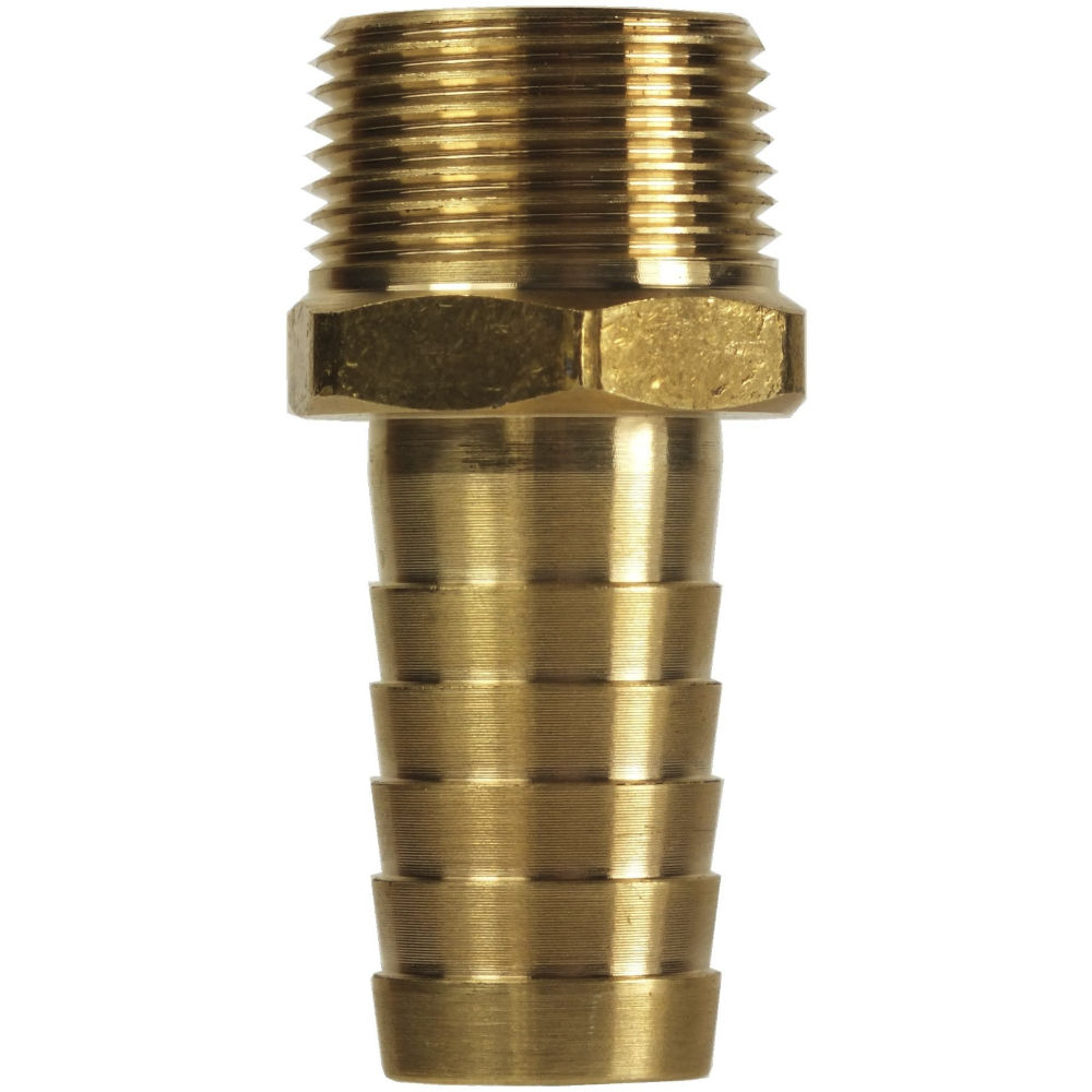 ECA Cleaning Ltd | Low Pressure Hose Tail | Brass | 1/2" Male | 19 MM | GSBT1234 | ECA Cleaning Ltd