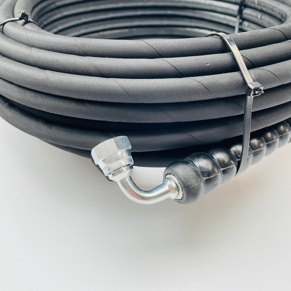ECA Cleaning Ltd | Professional High Pressure Hose | M22 Female x 3/8" Female Elbow | 21-033-502 | ECA Cleaning Ltd