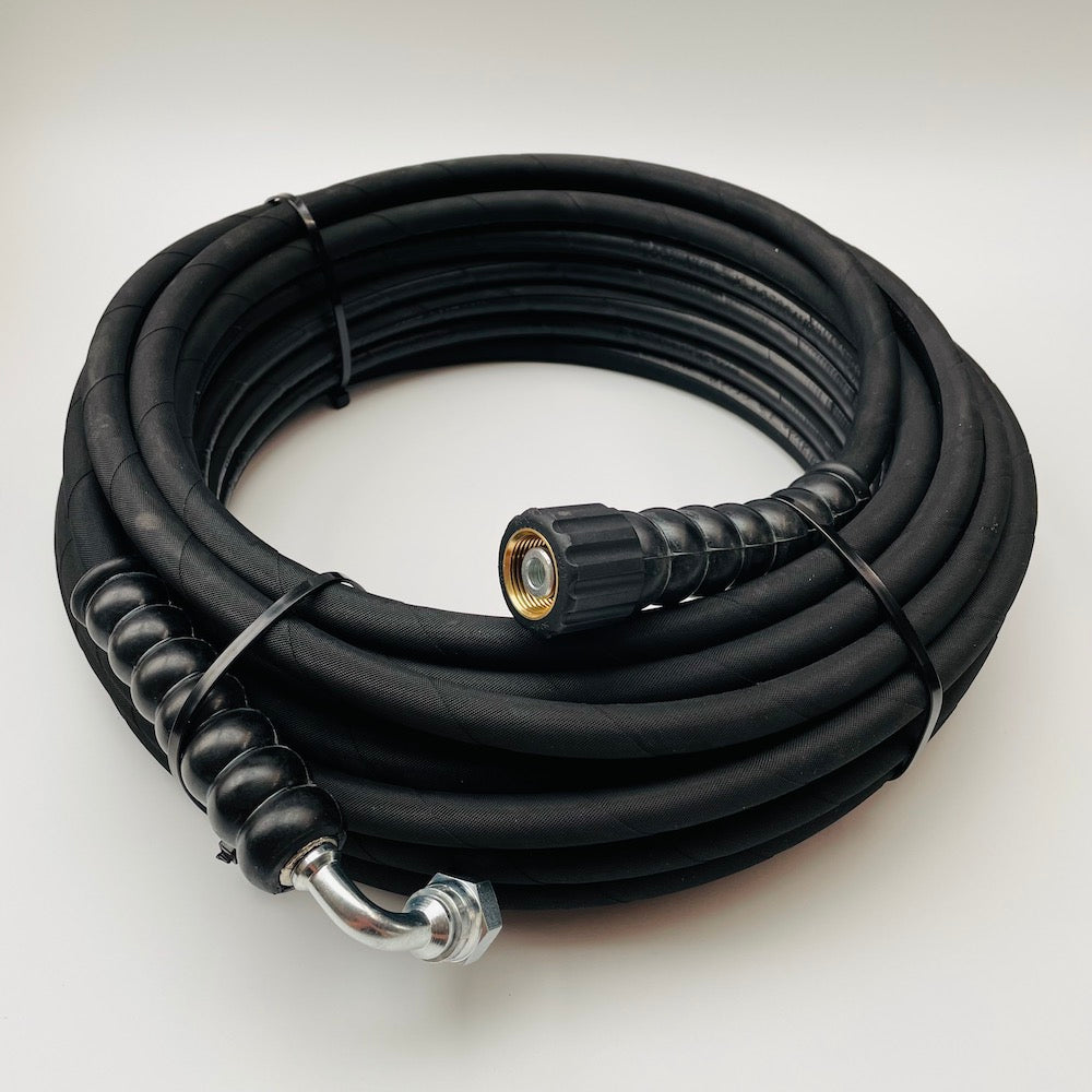 ECA Cleaning Ltd | Professional High Pressure Hose | M22 Female x 3/8" Female Elbow | 21-033-502 | ECA Cleaning Ltd