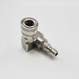 ECA Cleaning Ltd | Quick Release Lockable Angled Adaptor | Stainless Steel | MINI | 200330511-MINI | ECA Cleaning Ltd