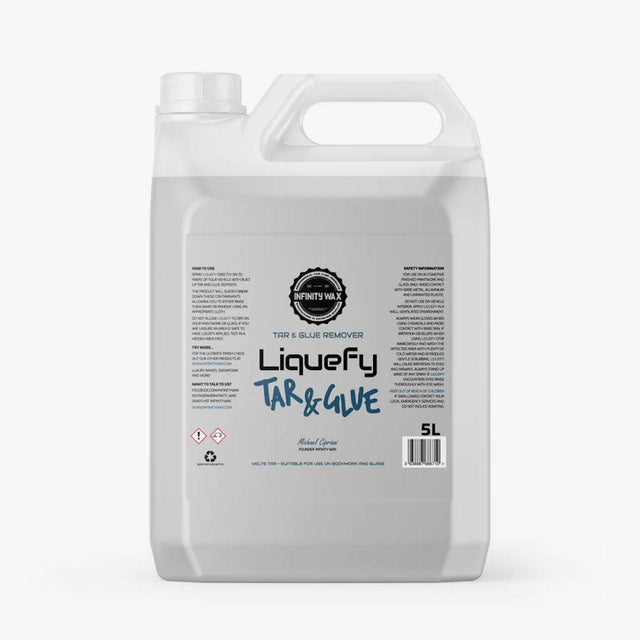 INFINITY WAX | INFINITY WAX | Liquefy Tar & Glue Remover | ICLLFY500 | ECA Cleaning Ltd