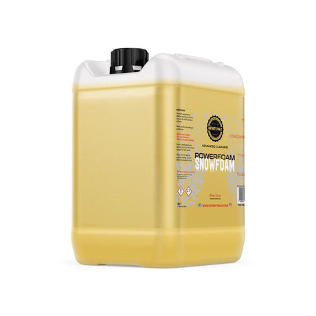 One of the key features of powerfoam is its dilution, unlike, most snowfoams on the market which can be diluted to around 10:1, powerfoam has an insane 100:1 maximum dilution and still remains effective at cleaning. Infact, we only recommend 10:1 for heavy contamination and 25:1 for general traffic fil like you would find on most vehicles day to day. To put that into perspective, one of these 500ml bottles can potentially make up to 50L of ready to use snowfoam!