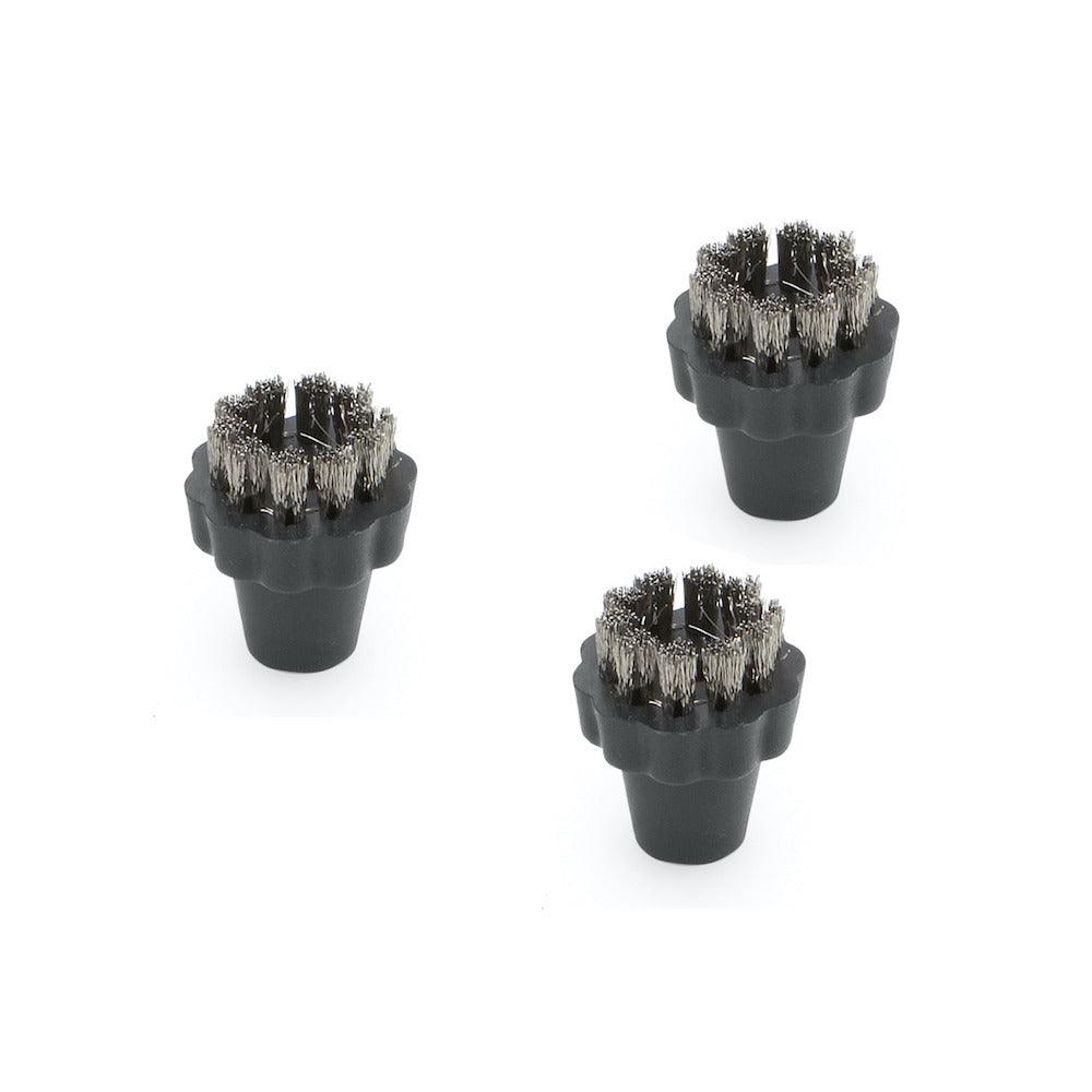 Karcher | Karcher Steam Brush Set | Stainless Steel | 3 Pack | 2.863-007.0 | ECA Cleaning Ltd