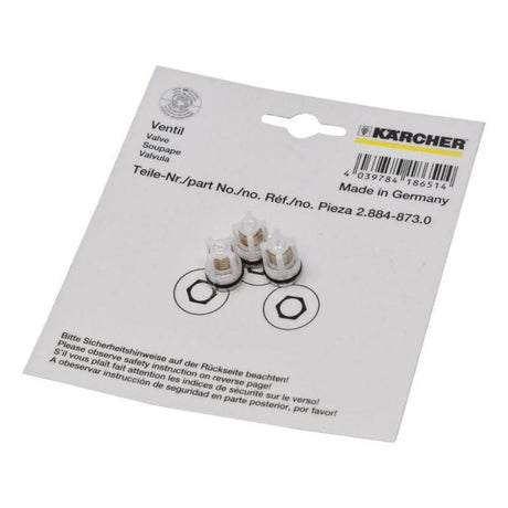 Karcher | Karcher Valve (3 Stueck) | 2.884-873.0 | 2.884-873.0 | ECA Cleaning Ltd