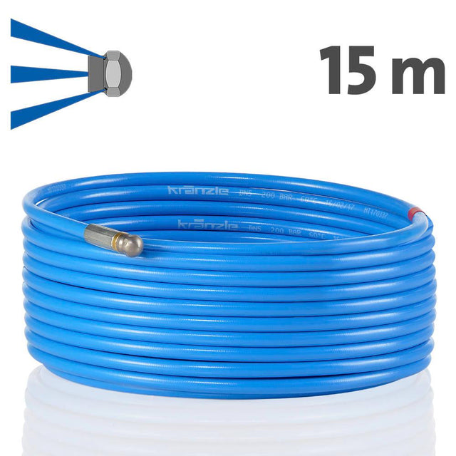 Kranzle | Kranzle Drain Cleaning Hose | 15 Meter | D12 | 125501 | ECA Cleaning Ltd