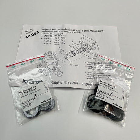 Kranzle | Kranzle Water Seal Kit | 14 MM | 49053 | 49053 | ECA Cleaning Ltd