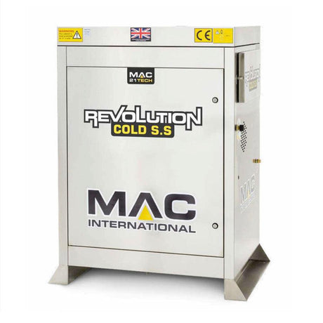 MAC International | MAC International Revolution | Stainless Steel | Cold Water Static Pressure Washer | REVOLUTION/SSC2 | ECA Cleaning Ltd