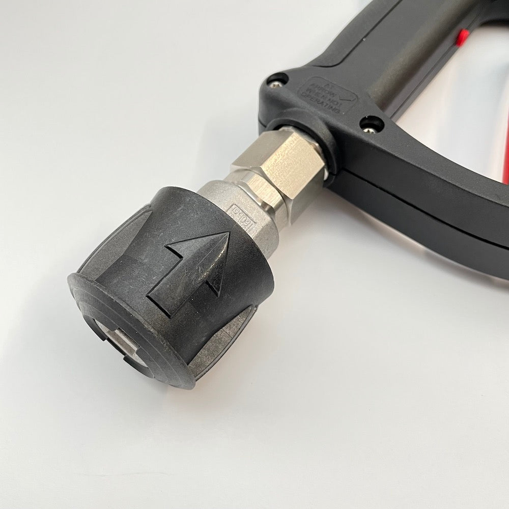 MTM | MTM Stainless Steel Swivel Wash Gun | SGS 35 | MINI Quick Release Outlet | 20-033-M22-MINI | ECA Cleaning Ltd