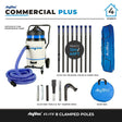 SkyVac | SkyVac Commercial 75 Plus | COMM/8P | ECA Cleaning Ltd