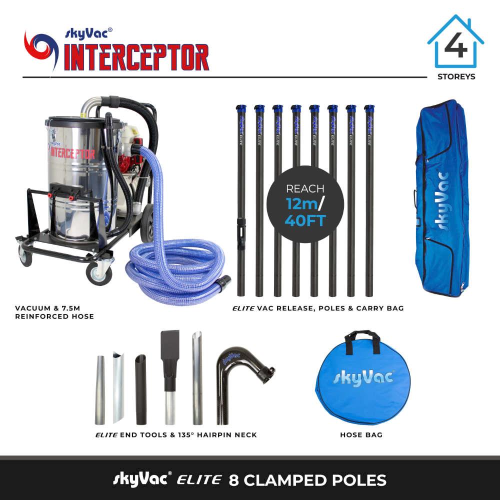 SkyVac | SkyVac Interceptor | INT/KEY/8P | ECA Cleaning Ltd