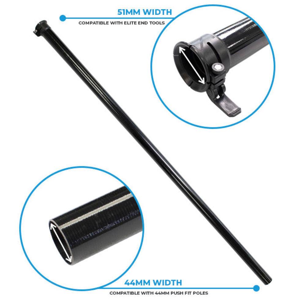 SkyVac | SkyVac Tapered Rigid Pole | TAPERED | ECA Cleaning Ltd