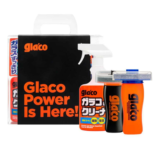 Glaco Glass Compound Roll On, glass preparation cleaner, 100 ml