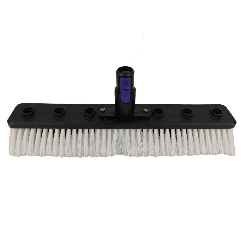 Streamline | Streamline Brush | Dual Boars Bristle Brush | OVA8 Swivel Socket | 14 INCH / 360 MM | V-SBF36-BD07-001 | ECA Cleaning Ltd